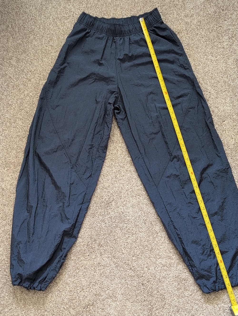 🌻 Athleta, Nylon, Dark Blue, Track/Jogger Pants